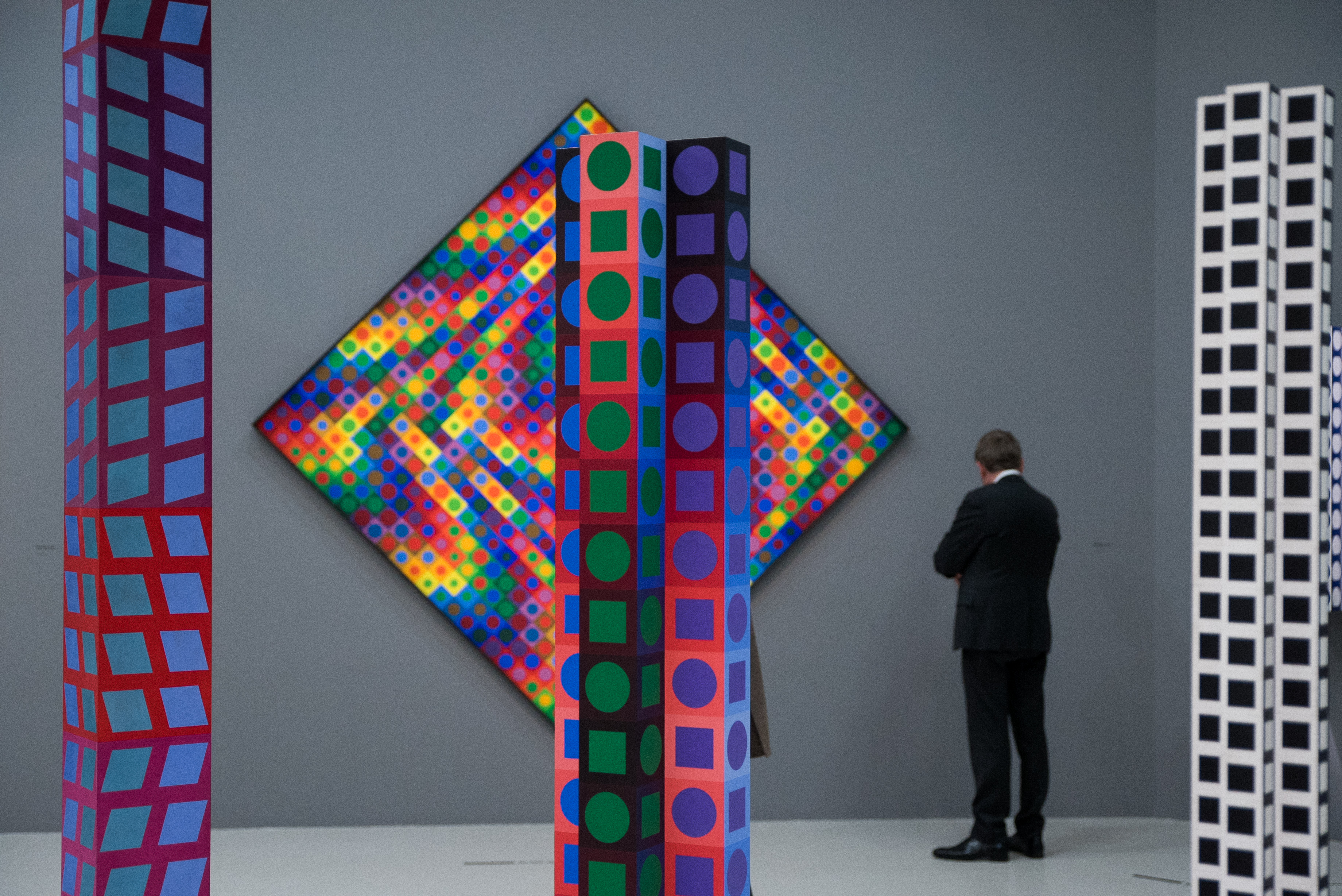 Victor Vasarely's work featured at the Centre Pompidou | Say Who