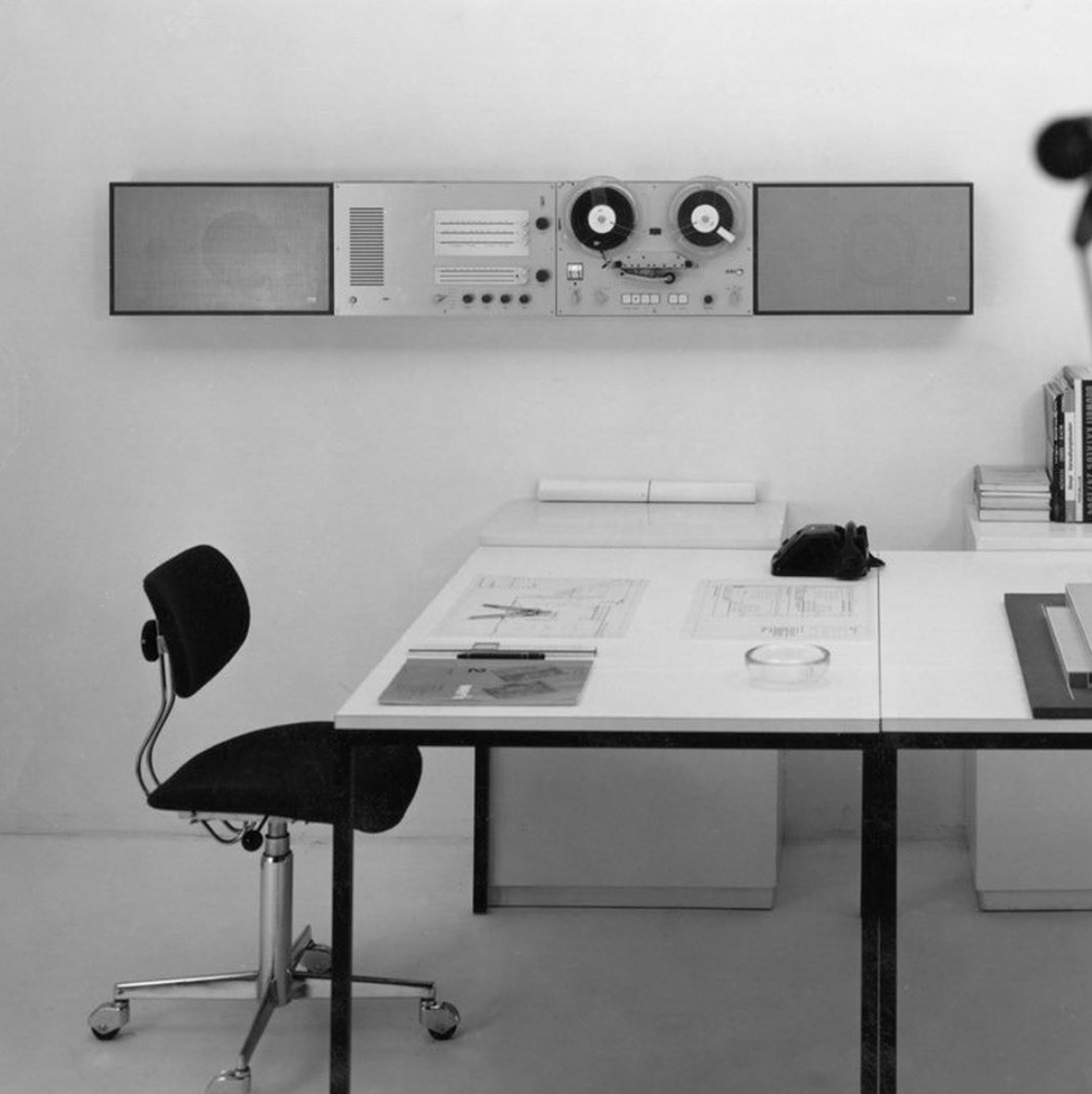 The Braun Wandanlage x Virgil Abloh :Sound from the past